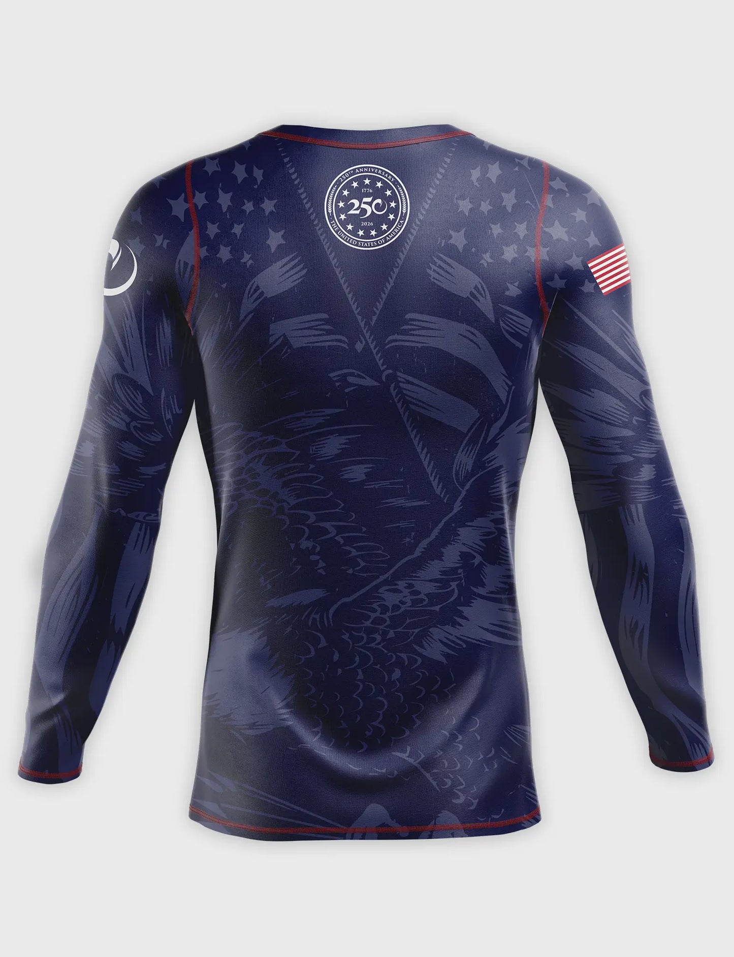 4th OF JULY LS COMPRESSION FIT RASHGUARD