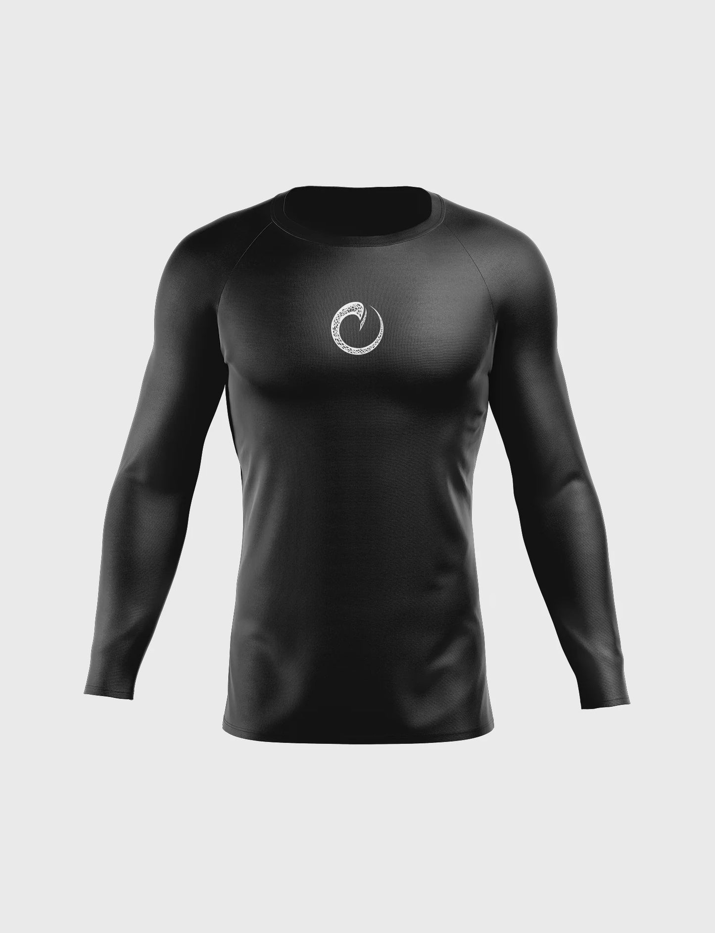 SNAKESKIN COMPRESSION FIT RASHGUARD LS