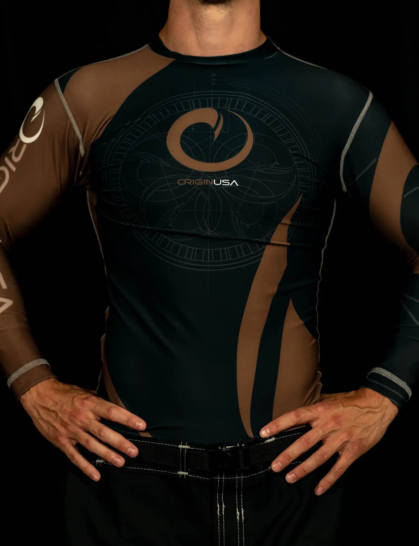 DAVINCI RANKED LS COMPRESSION FIT RASHGUARD