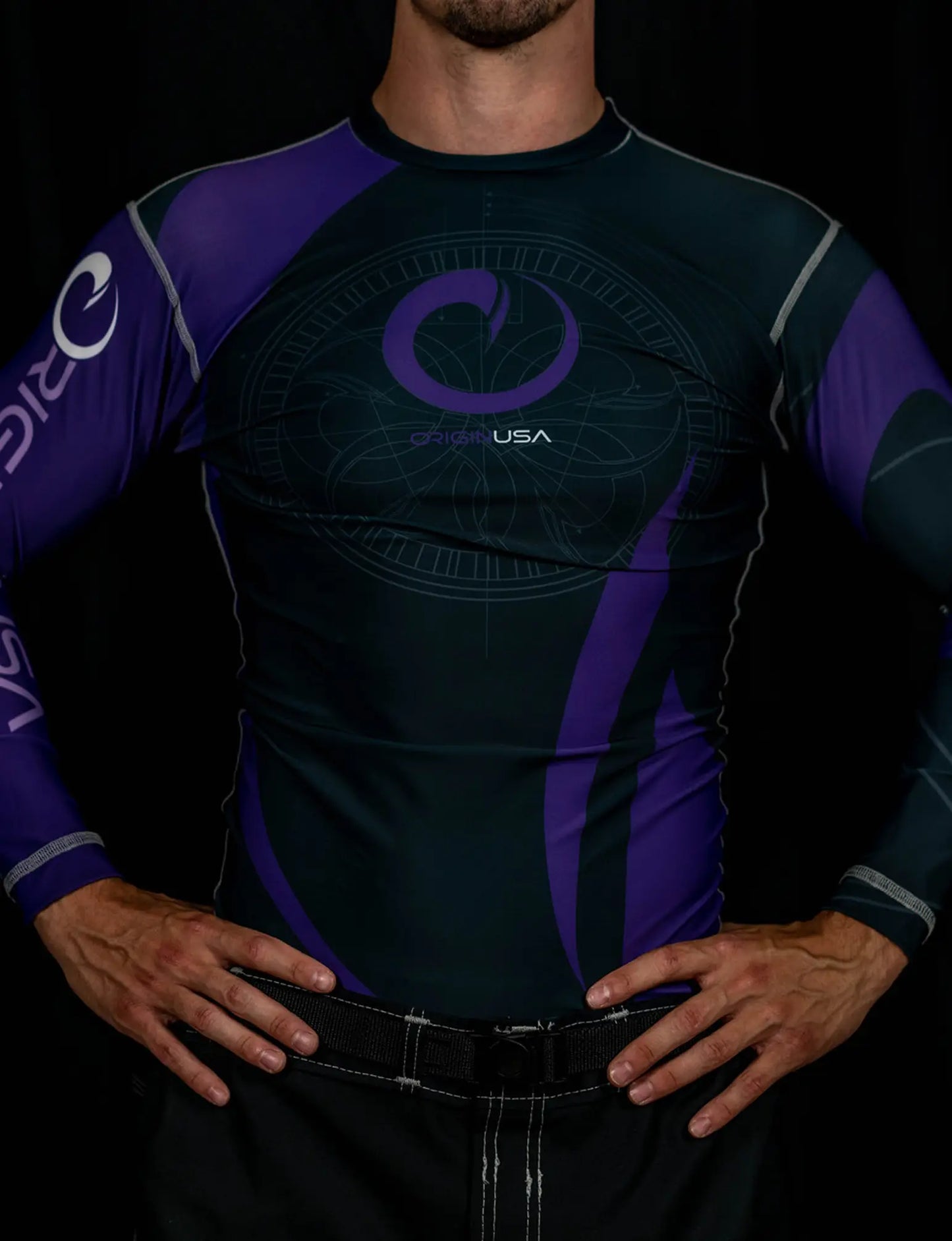 DAVINCI RANKED LS COMPRESSION FIT RASHGUARD