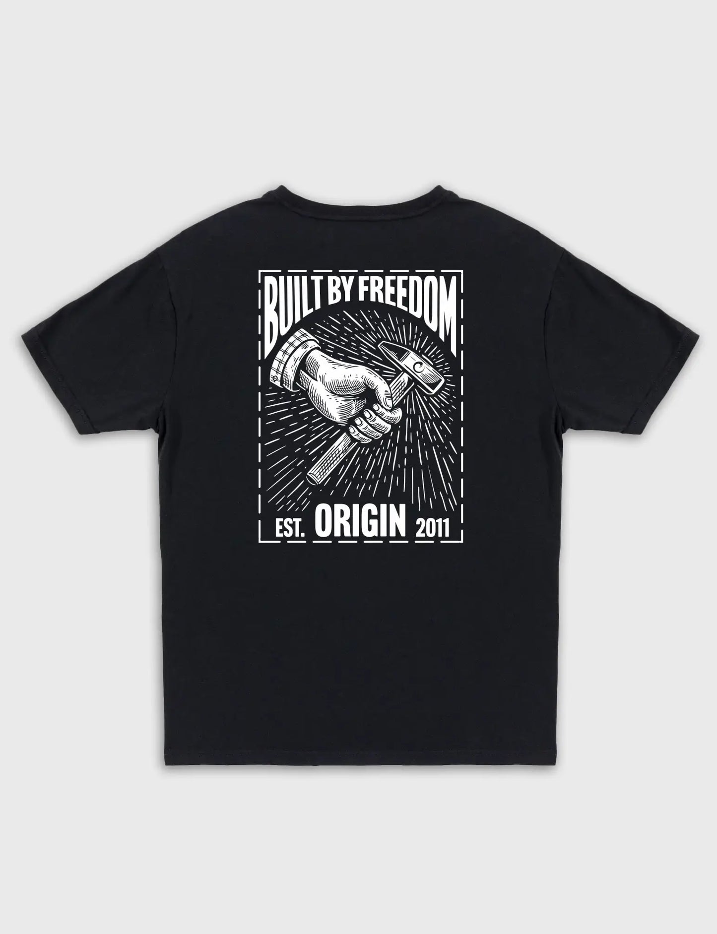 ORIGIN® CORE T-SHIRT - BUILT BY FREEDOM GRAPHIC