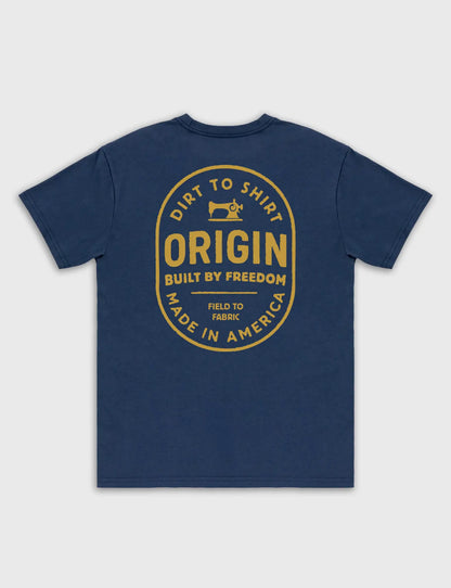 ORIGIN® CORE T-SHIRT - SEWN AND GROWN GRAPHIC