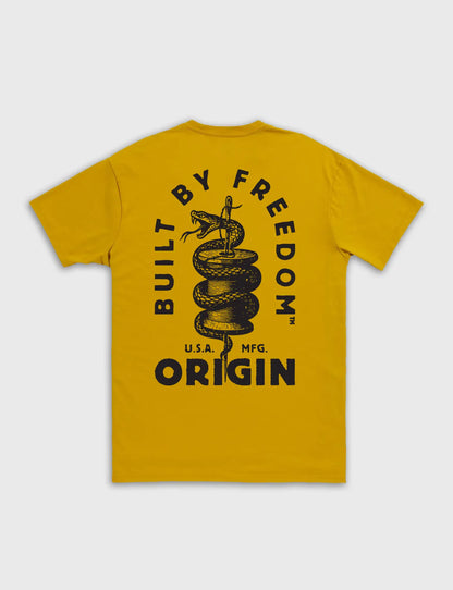 ORIGIN® CORE T-SHIRT - SNAKESKIN GRAPHIC