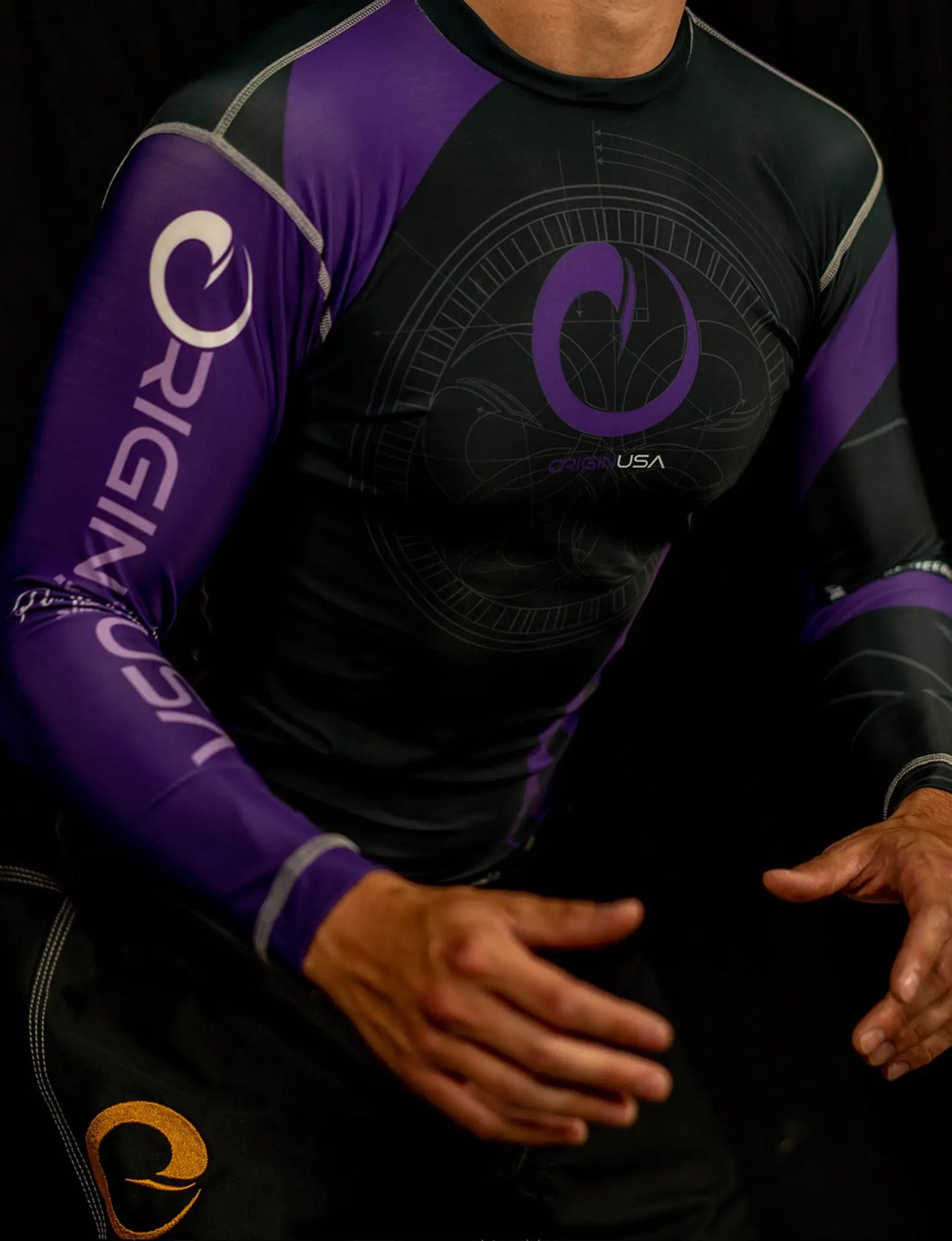 DAVINCI RANKED LS COMPRESSION FIT RASHGUARD