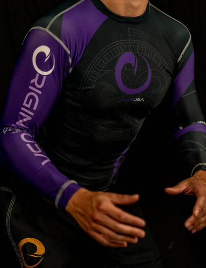DAVINCI RANKED LS COMPRESSION FIT RASHGUARD