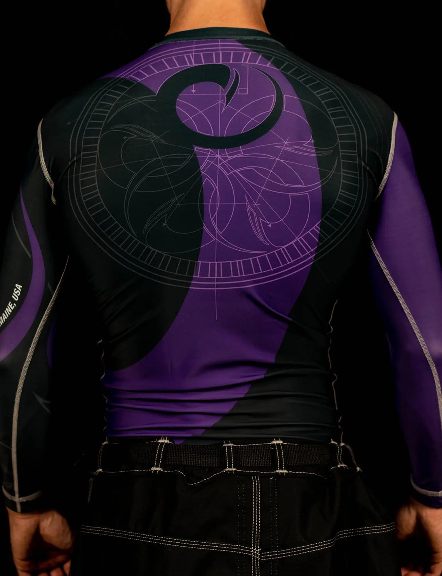 DAVINCI RANKED LS COMPRESSION FIT RASHGUARD