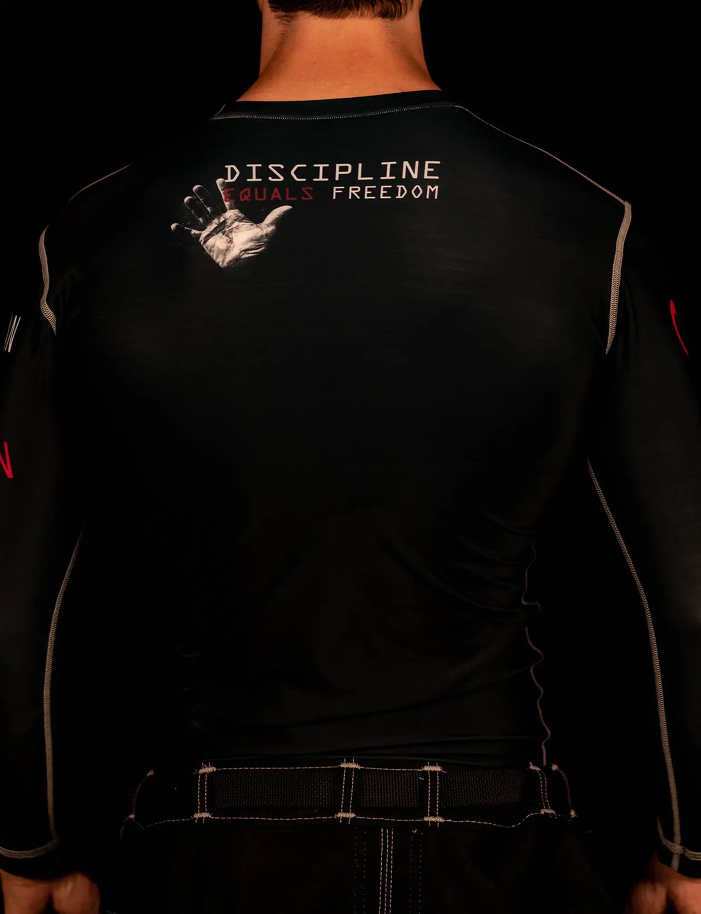 JOCKO HANDS LS COMPRESSION FIT RASHGUARD - XS