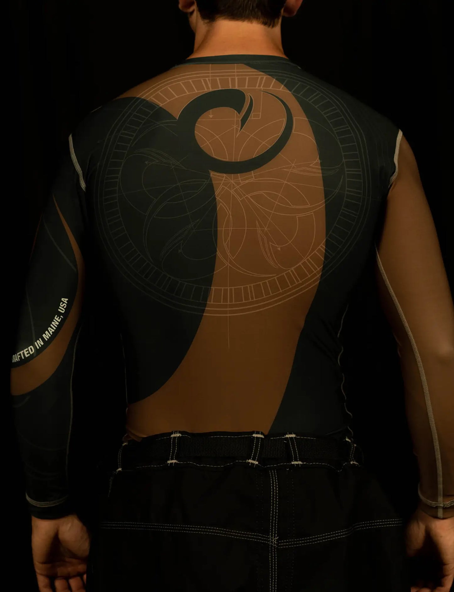 DAVINCI RANKED LS COMPRESSION FIT RASHGUARD