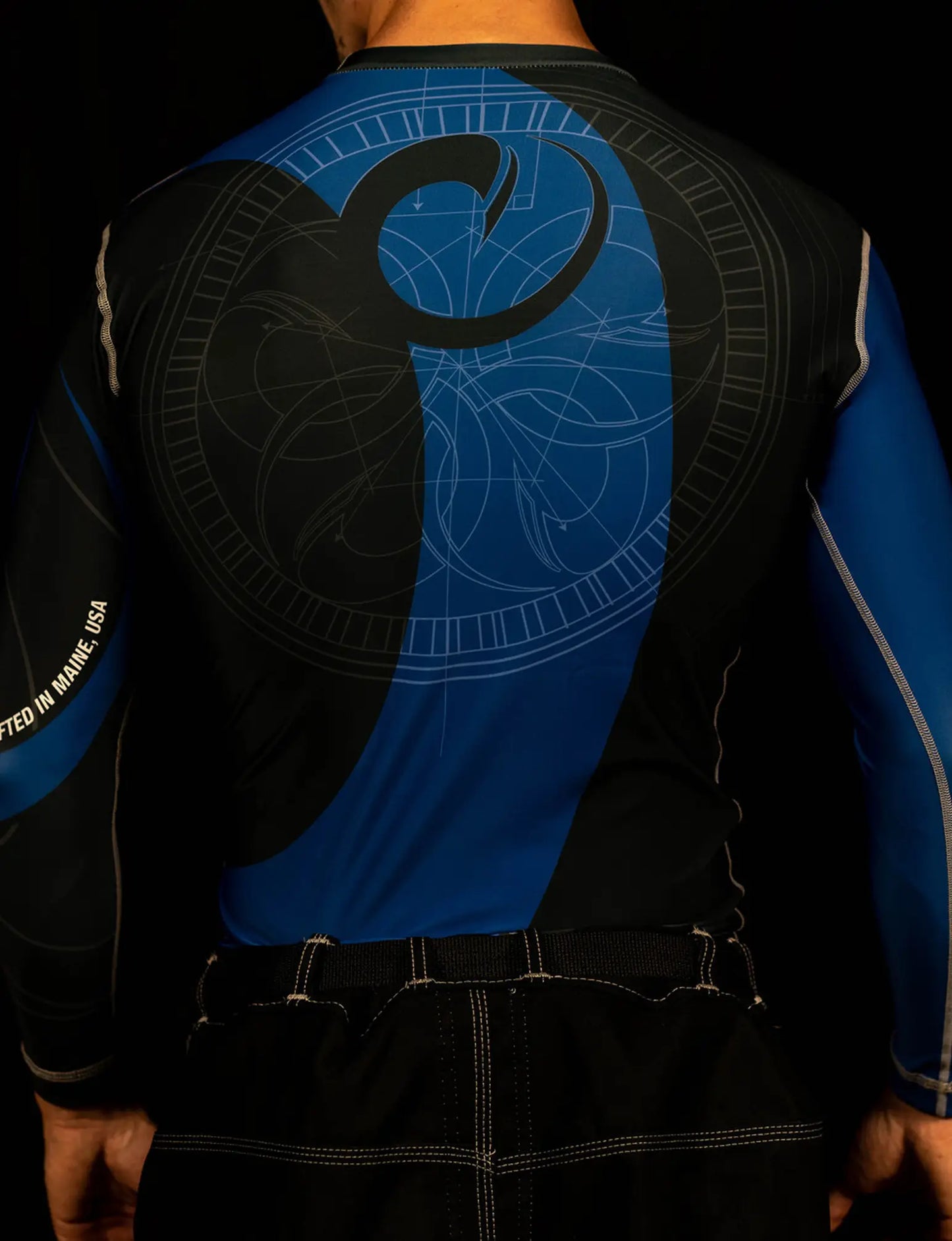 DAVINCI RANKED LS COMPRESSION FIT RASHGUARD