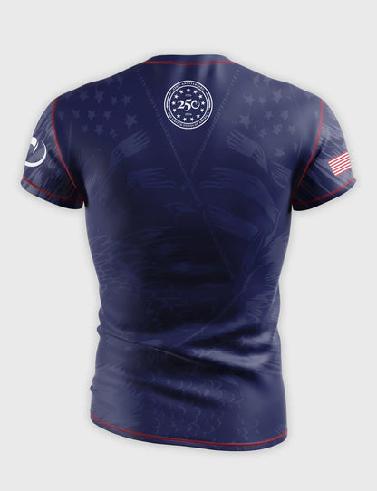 4th OF JULY SS COMFORT FIT RASHGUARD