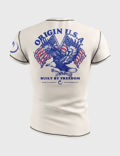 VINTAGE AMERICANA SS COMFORT FIT RASHGUARD