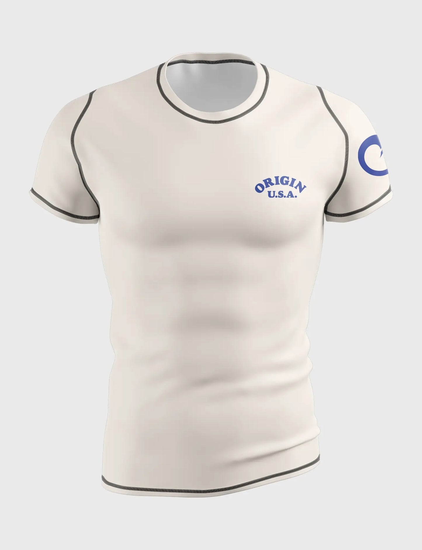 VINTAGE AMERICANA SS COMPRESSION FIT RASHGUARD