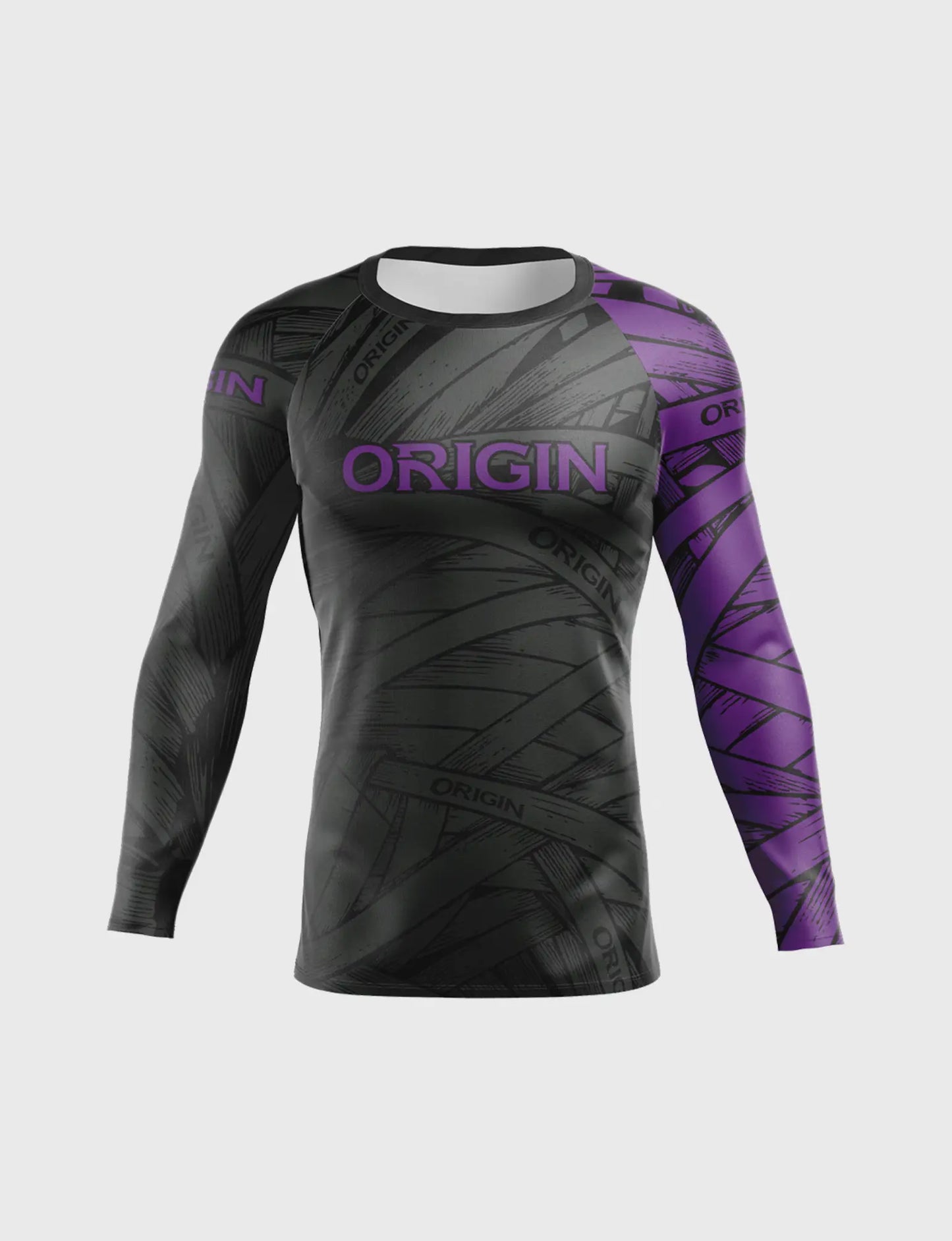 ODYSSEY RANKED LS COMPRESSION FIT RASHGUARD XS/S