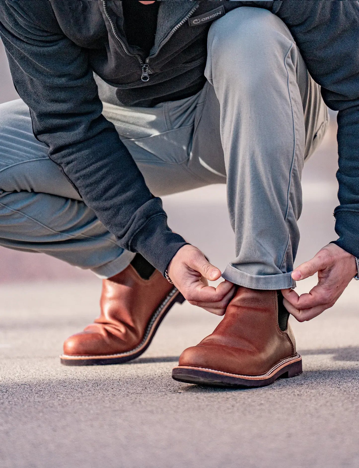The Statesman Chelsea Boot by Origin® - Oxford