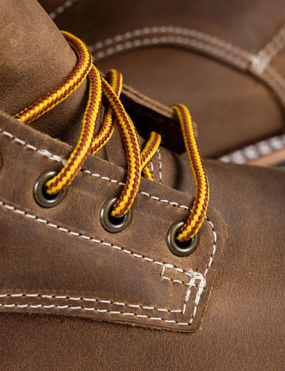 THE WILTON 6" STEEL TOE WORK BOOT - BIG LUG - GRADED QUALITY