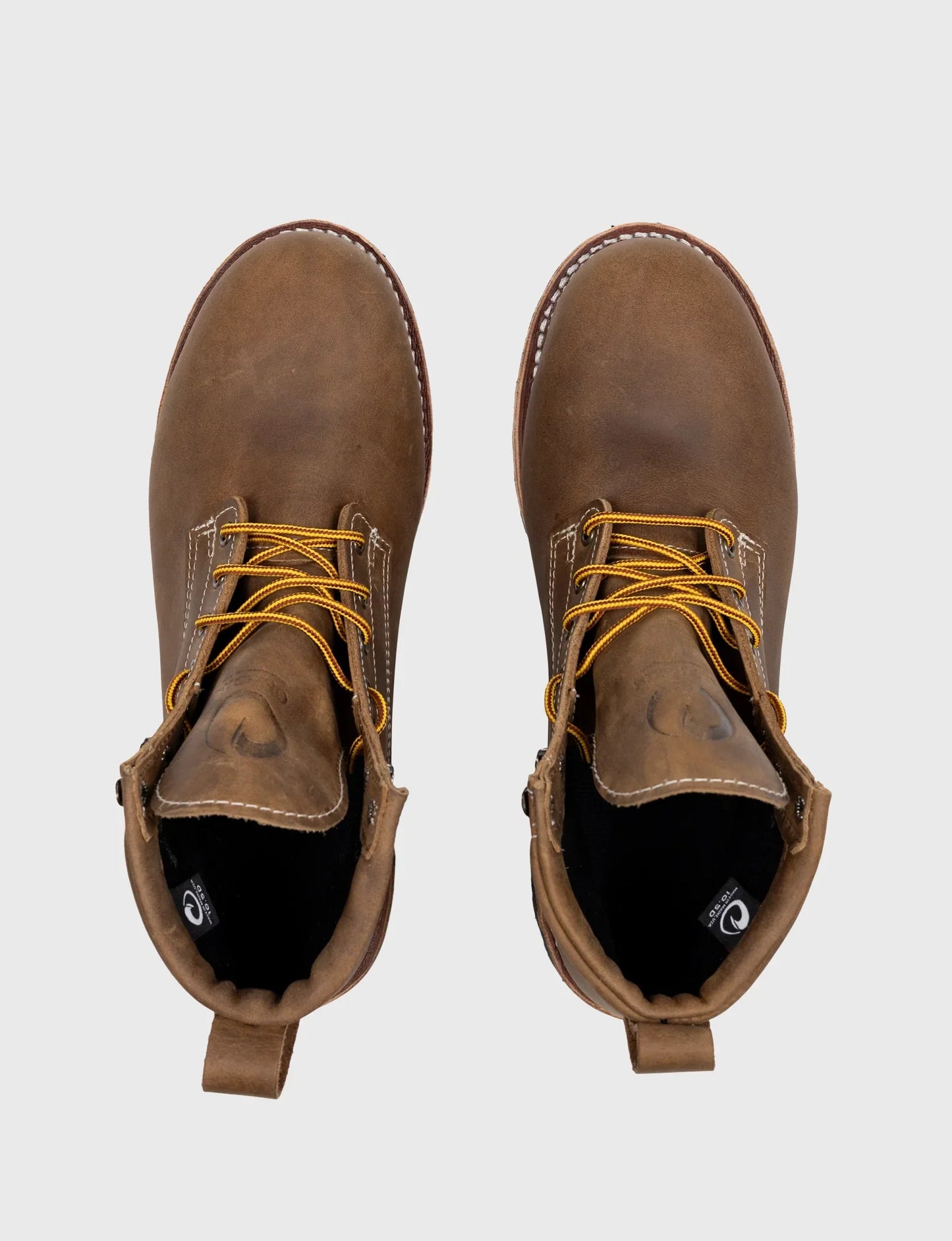 THE WILTON 6" STEEL TOE WORK BOOT - BIG LUG - GRADED QUALITY