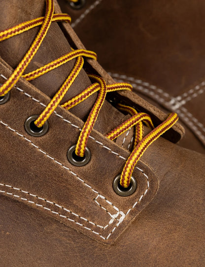 THE WILTON 8" STEEL TOE WORK BOOT - ALPHA - GRADED QUALITY
