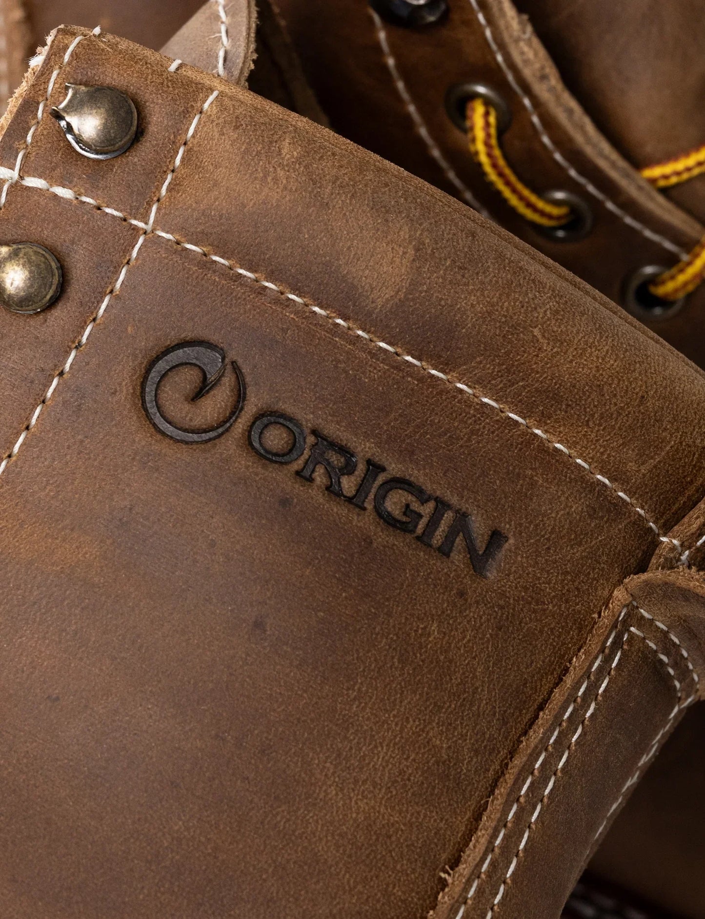 THE WILTON 8" STEEL TOE WORK BOOT - BIG LUG - GRADED QUALITY
