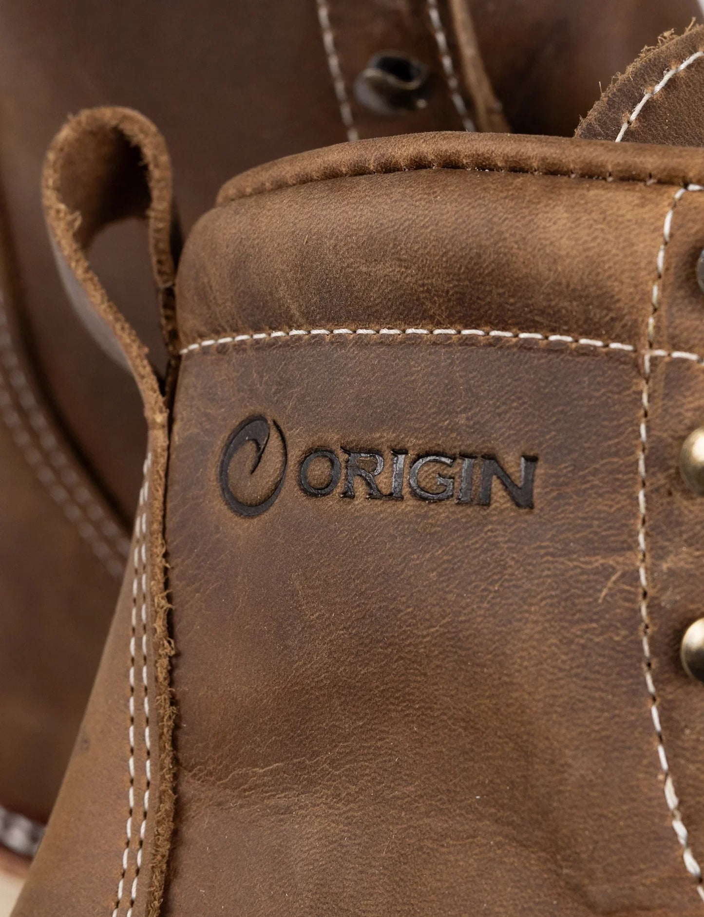 MAINE MOC STEEL TOE BOOT 8" - NATURAL WEDGE SOLE - GRADED QUALITY