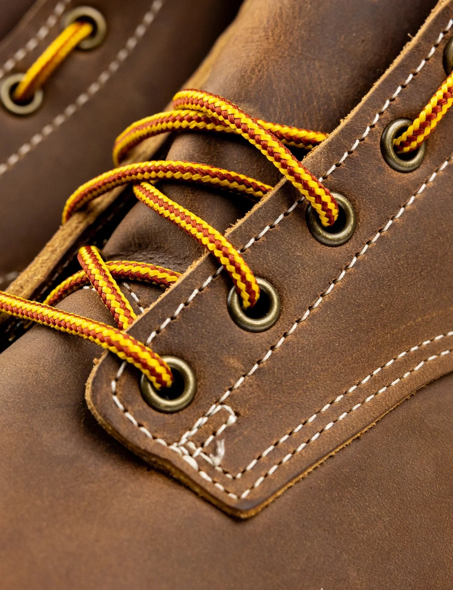 THE WILTON 6" GOODYEAR WELTED BOOT - NATURAL WEDGE SOLE - GRADED QUALITY