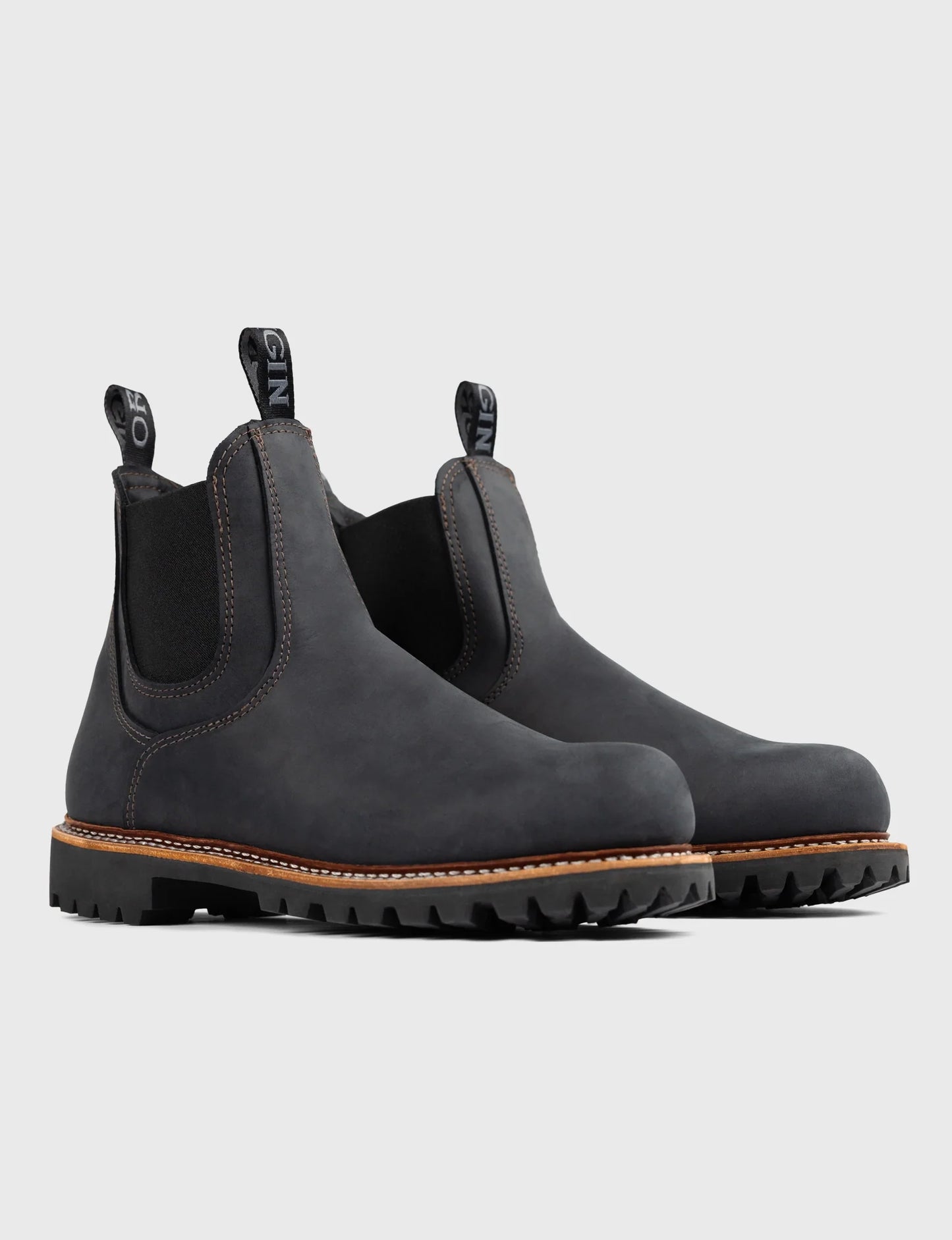IRONSIDE CHELSEA STEEL TOE BOOT BIG LUG SOLE
