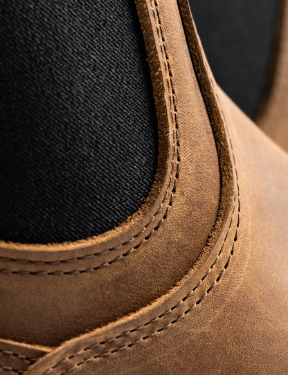 IRONSIDE CHELSEA STEEL TOE BOOT BIG LUG SOLE