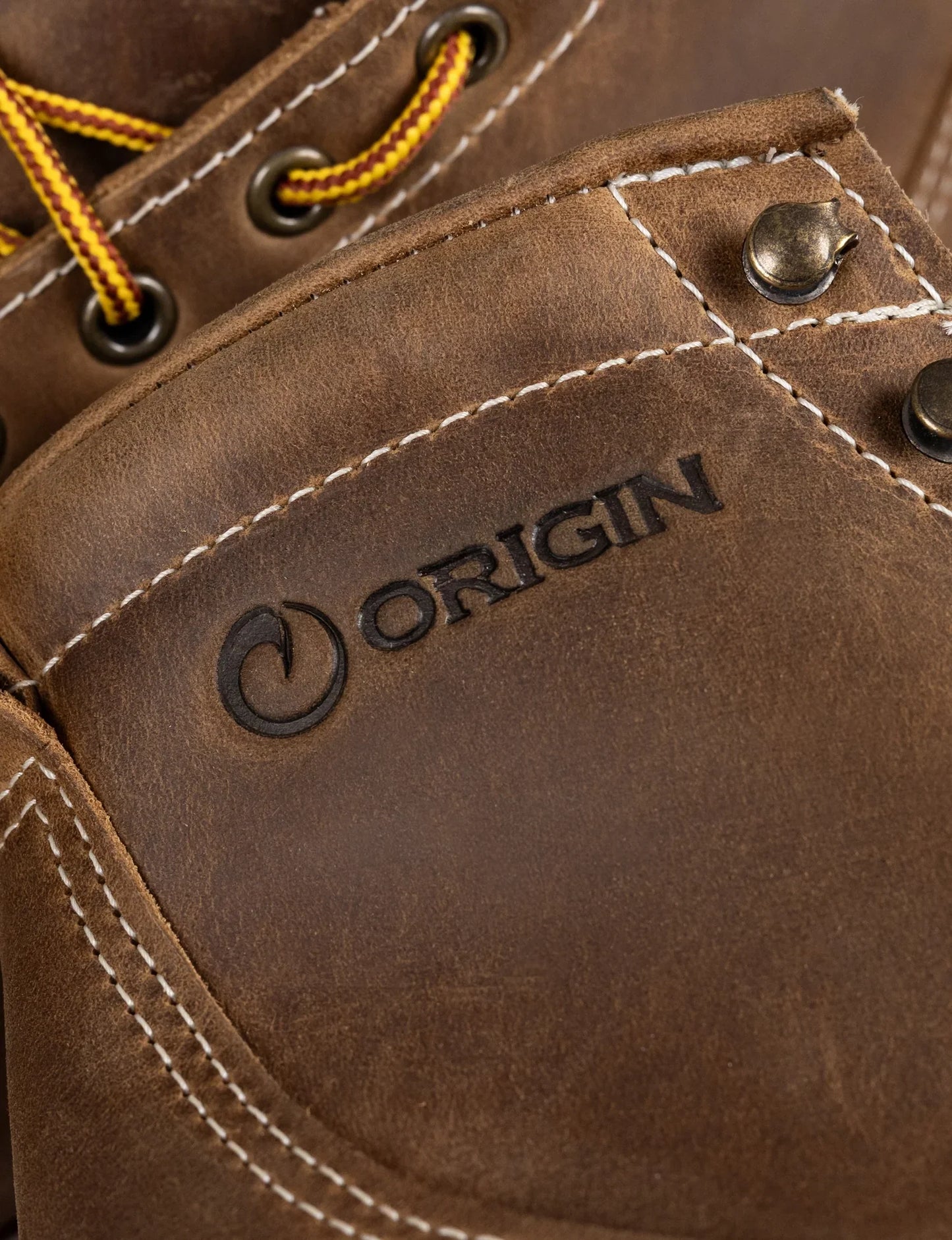 THE WILTON 6" STEEL TOE WORK BOOT - NATURAL WEDGE SOLE - GRADED QUALITY