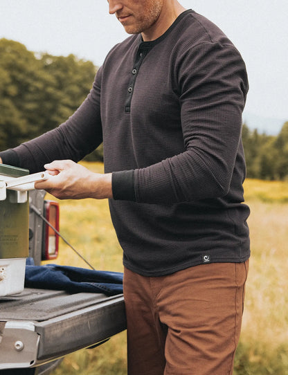 CORE WAFFLE HENLEY