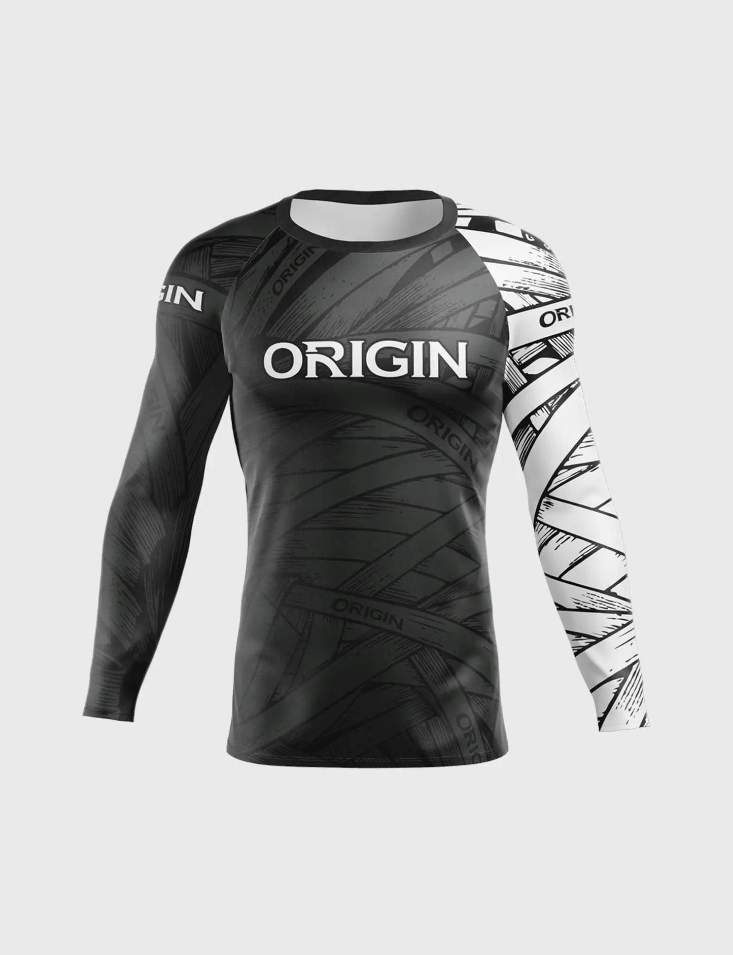 ODYSSEY RANKED LS COMPRESSION FIT RASHGUARD XS/S
