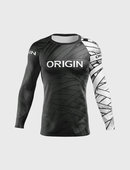 ODYSSEY RANKED LS COMPRESSION FIT RASHGUARD XS/S