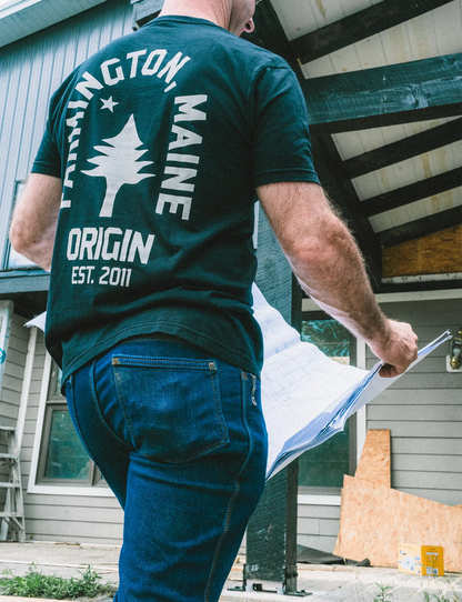 ORIGIN® CORE T-SHIRT - MAINE FLAG GRAPHIC
